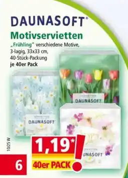 Norma DAUNASOFT Motivservietten Angebot