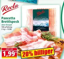 Norma Recla Pancetta Brettlspeck Angebot