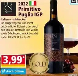 Norma Primitivo Puglia IGP Angebot