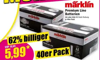 Norma marklín Premium Line Batterien Angebot