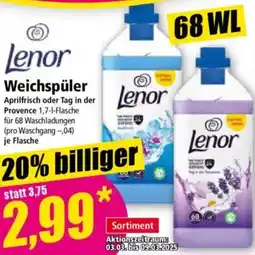 Norma Lenor Weichspüler Angebot