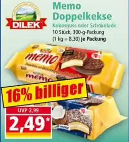 Norma DILEK Memo Doppelkekse Angebot