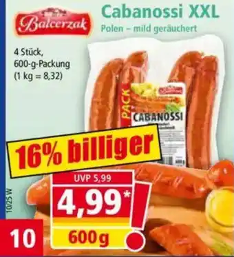 Norma Cabanossi XXL Balcerzak Angebot