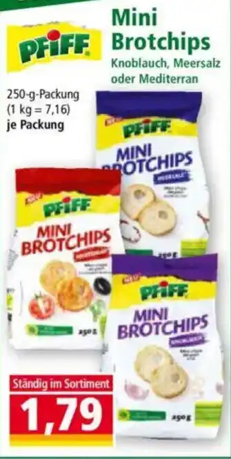 Norma PFIFF Mini Brotchips Angebot