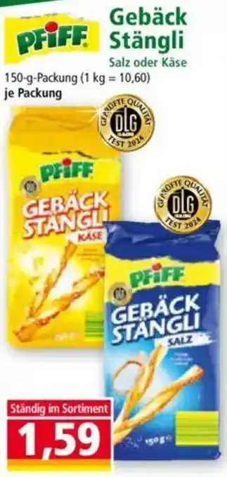 Norma PFIFF Gebäck Stängli Angebot