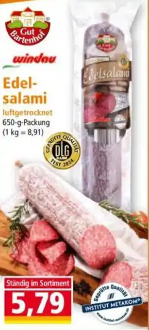 Norma Gut Bartenhof Edel- salami Angebot