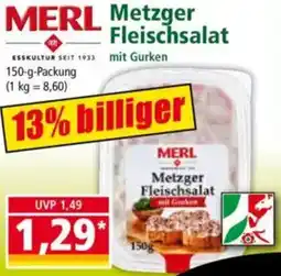 Norma MERL Metzger Fleischsalat Angebot