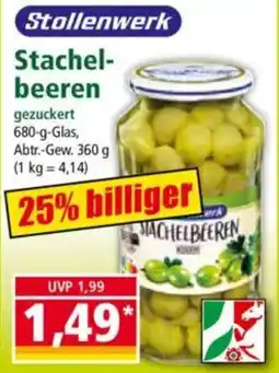 Norma Stollenwerk Stachel- beeren Angebot