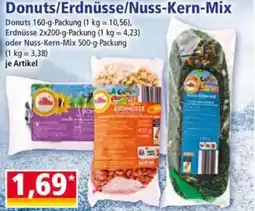 Norma Donuts/Erdnüsse/Nuss-Kern-Mix Angebot