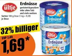 Norma ültje Erdnüsse geröstet & gesalzen oder ohne Salz und viele weitere Angebot