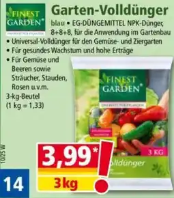 Norma GARDEN FINEST Garten-Volldünger Angebot