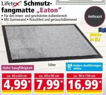 Norma Lifetex Schmutzfangmatte „Eaton" Angebot