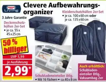 Norma Clevere Aufbewahrungsorganizer Angebot