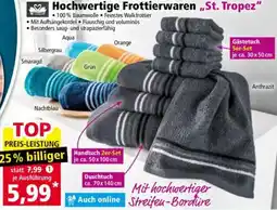 Norma Hochwertige Frottierwaren „St. Tropez" Angebot