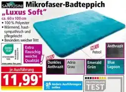 Norma SANTOSINI Mikrofaser-Badteppich „Luxus Soft" Angebot