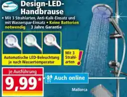 Norma badkomfort Design-LED Handbrause Angebot