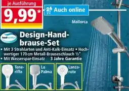 Norma badkomfort Design-Handbrause-Set Angebot