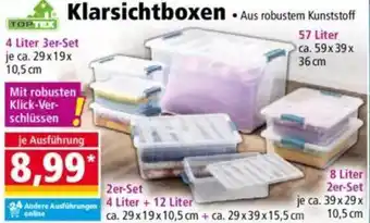 Norma TOPTEX Klarsichtboxen Angebot