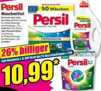 Norma Persil Waschmittel Angebot