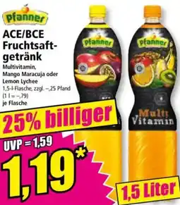 Norma Pfanner ACE/BCE Fruchtsaftgetränk Angebot