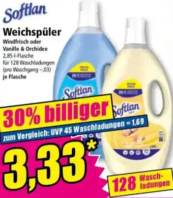 Norma Softlan Weichspüler Angebot