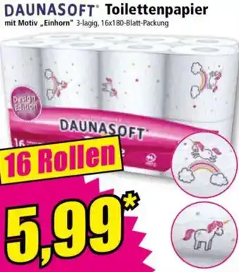 Norma DAUNASOFT Toilettenpapier Angebot