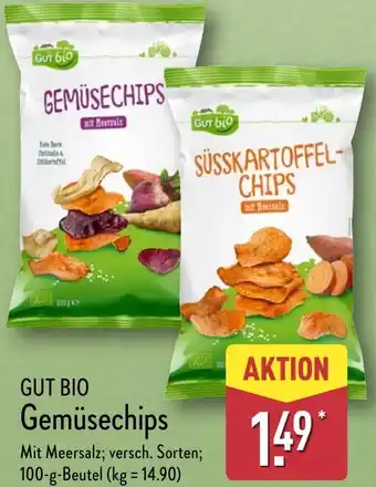 Aldi Nord GUT BIO Gemüsechips Angebot