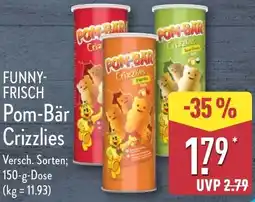 Aldi Nord FUNNY-FRISCH Pom-Bär Crizzlies Angebot