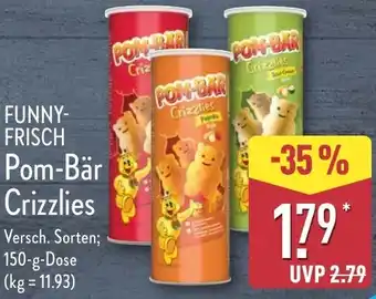 Aldi Nord FUNNY-FRISCH Pom-Bär Crizzlies Angebot