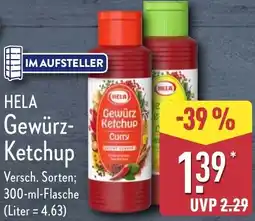 Aldi Nord HELA Gewürz-Ketchup Angebot