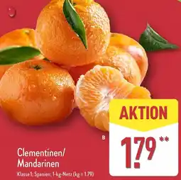 Aldi Nord Clementinen/ Mandarinen Angebot