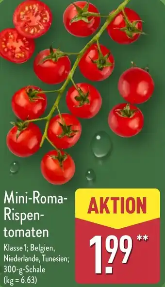 Aldi Nord Mini-Roma Rispentomaten Angebot