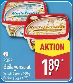 Aldi Nord POPP Beilagensalat Angebot