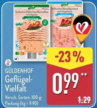 Aldi Nord GÜLDENHOF Geflügel Vielfalt Angebot