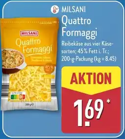 Aldi Nord MILSANI Quattro Formaggi Angebot