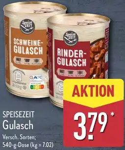 Aldi Nord SPEISEZEIT Gulasch Angebot