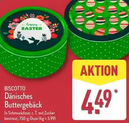 Aldi Nord BISCOTTO Dänisches Buttergebäck Angebot