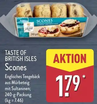 Aldi Nord TASTE OF BRITISH ISLES Scones Angebot