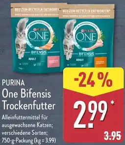 Aldi Nord PURINA One Bifensis Trockenfutter Angebot