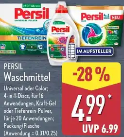 Aldi Nord PERSIL Waschmittel Angebot