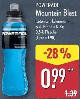 Aldi Nord POWERADE Mountain Blast Angebot