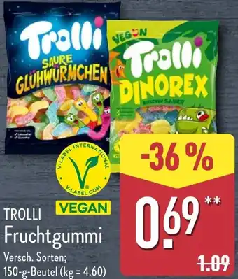 Aldi Nord TROLLI Fruchtgummi Angebot