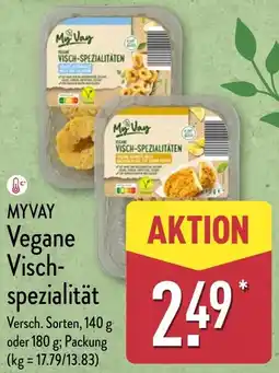 Aldi Nord MYVAY Vegane Vischspezialität Angebot