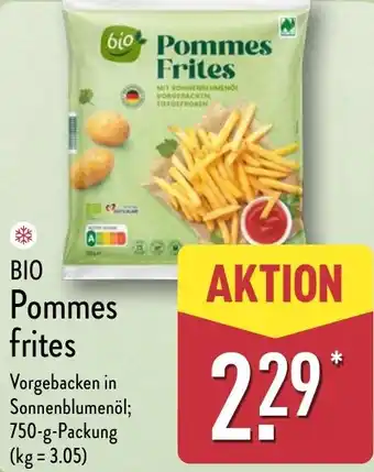 Aldi Nord BIO Pommes frites Angebot