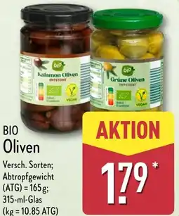 Aldi Nord BIO Oliven Angebot