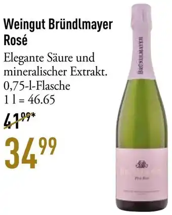 Galeria Markthalle Weingut Bründlmayer Rosé Angebot