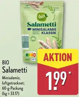 Aldi Nord BIO Salametti Angebot