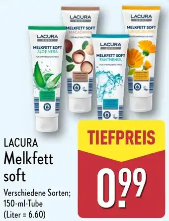 Aldi Nord LACURA Melkfett soft Angebot