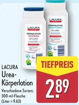 Aldi Nord LACURA Urea Körperlotion Angebot