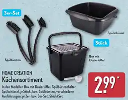 Aldi Nord HOME CREATION Küchensortiment Angebot